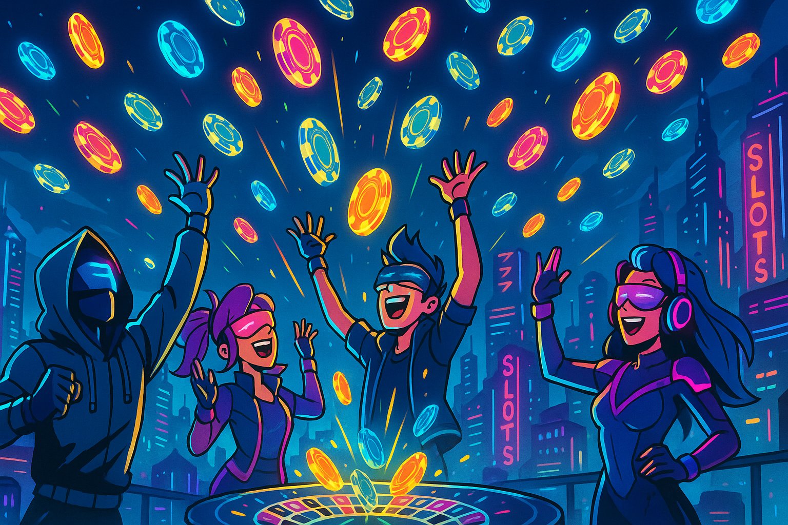 Ilustrasi teknologi modern yang digunakan flores99 untuk akses game dan hiburan digital